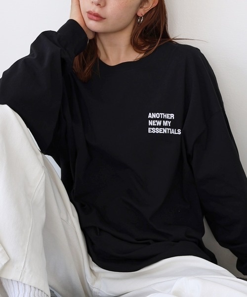 ANME / Embroidered Logo Long Sleeve T-Shirt