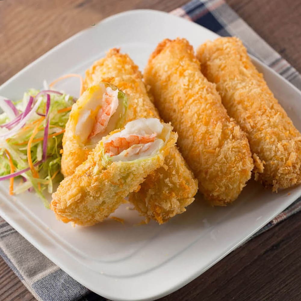 【元家】黃金富貴海鮮捲350g/包