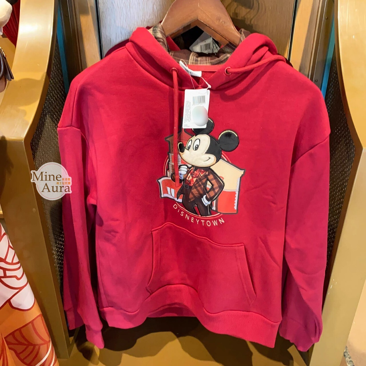 米奇和朋友們 摩登上海系列 米奇 Mickey 圖案 連帽 長T 長袖 上衣 -上海迪士尼樂園