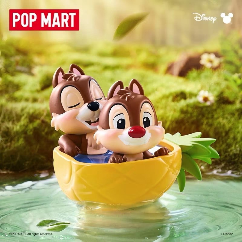 泡泡瑪特 迪士尼 奇奇蒂蒂 玩鬧兄弟系列 盲盒