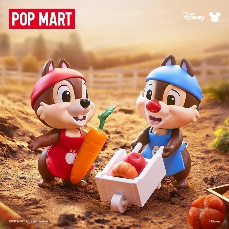 泡泡瑪特 迪士尼 奇奇蒂蒂 玩鬧兄弟系列 盲盒