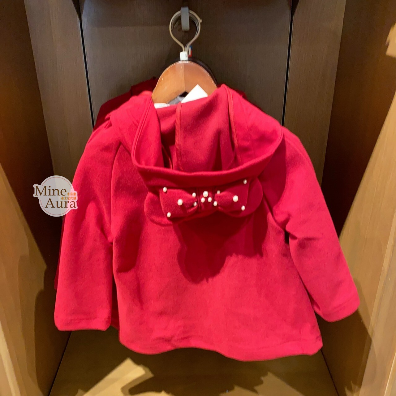 米奇和朋友們 摩登上海系列 米妮 Minnie 圖案 兒童 連帽 外套 -上海迪士尼樂園