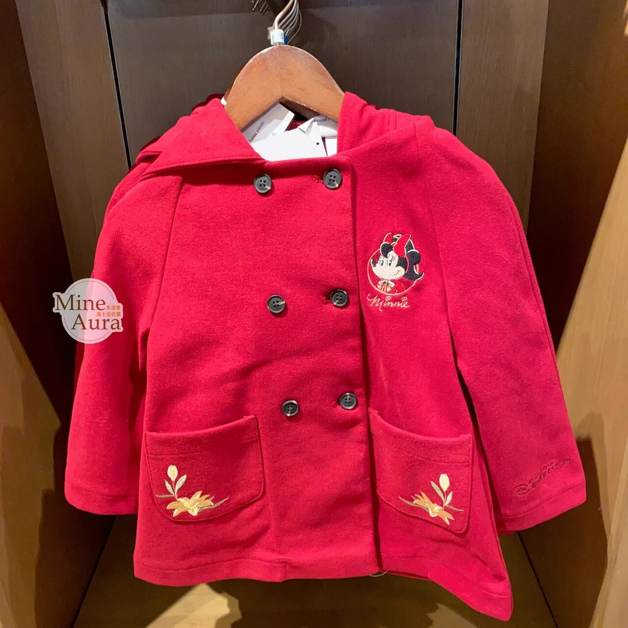 米奇和朋友們 摩登上海系列 米妮 Minnie 圖案 兒童 連帽 外套 -上海迪士尼樂園
