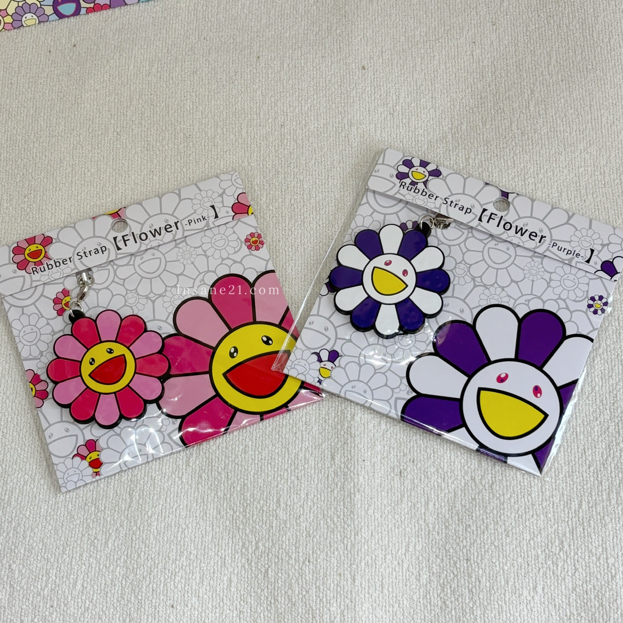 TAKASHI MURAKAMI 村上隆 矽膠吊飾 小花 FLOWERS 日本 現貨