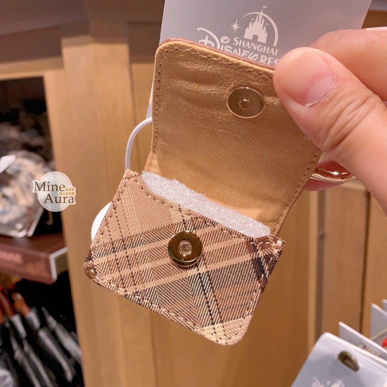 米奇和朋友們 摩登上海系列 唐老鴨 Donald 造型 耳機包 收納包 吊飾 -上海迪士尼樂園