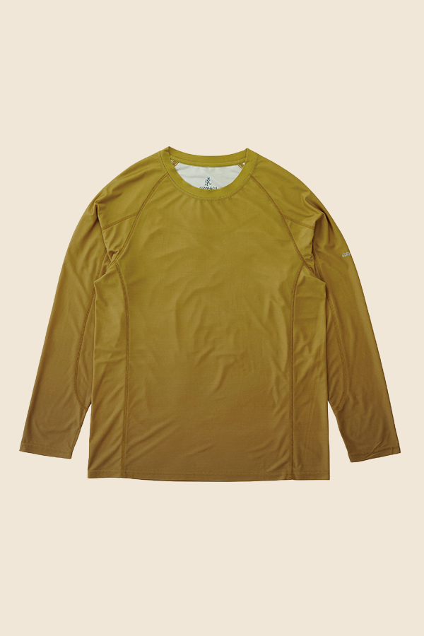 GRAMICCI -  輕量機能排汗衣 (金/棕色)