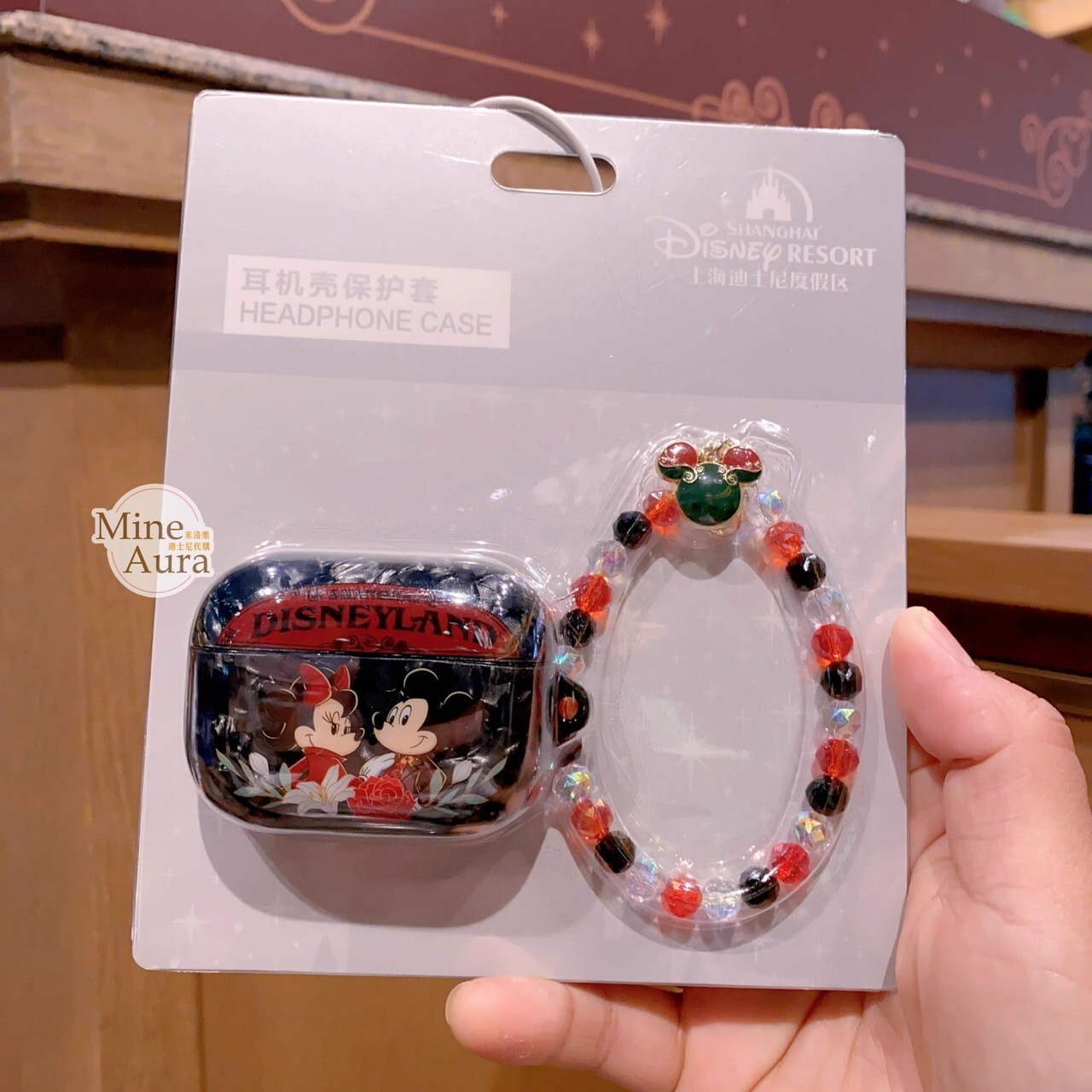 米奇和朋友們 摩登上海系列 米奇 Mickey 米妮 Minnie apple AirPods Pro2 耳機保護套 -上海迪士尼樂園