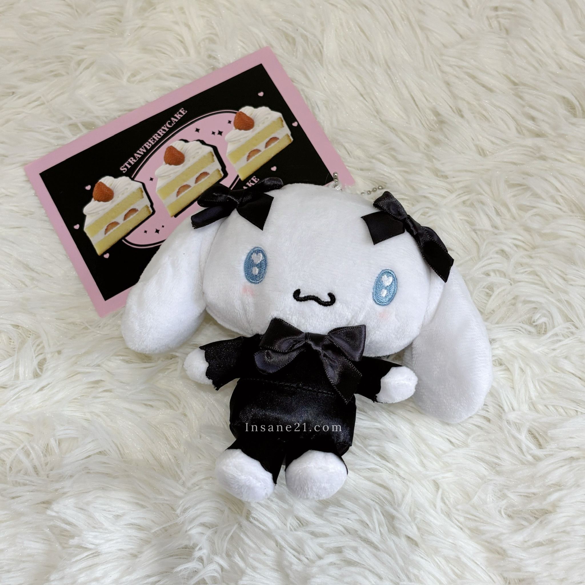 SANRIO 三麗鷗 黑蝴蝶結 大耳狗 裝扮吊飾 愛心眼 零錢包 絨毛掛件 日本