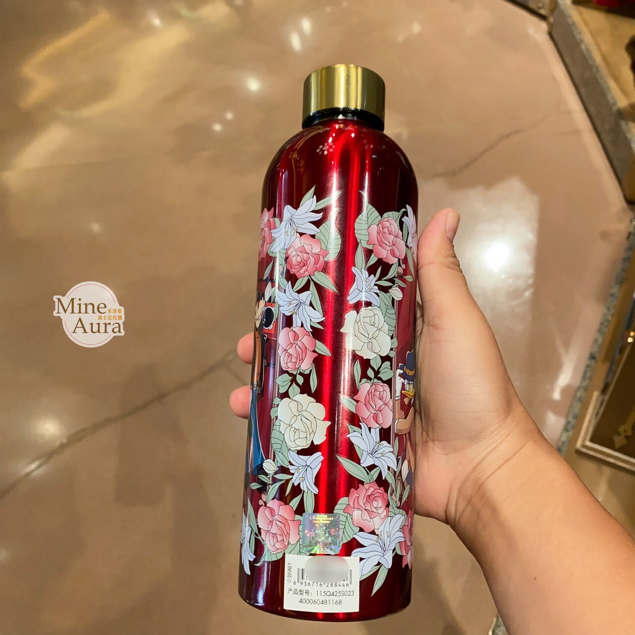 米奇和朋友們 摩登上海系列 米奇 Mickey 米妮 Minnie 保溫瓶 保溫杯 -上海迪士尼樂園