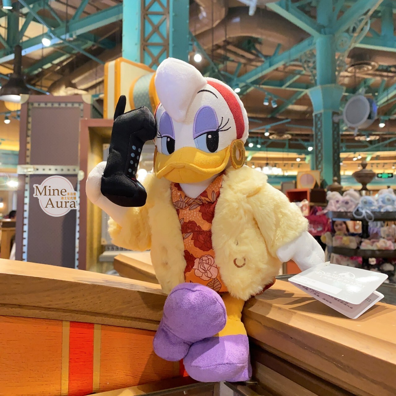 米奇和朋友們 摩登上海系列 黛西 Daisy 娃娃 玩偶 -上海迪士尼樂園