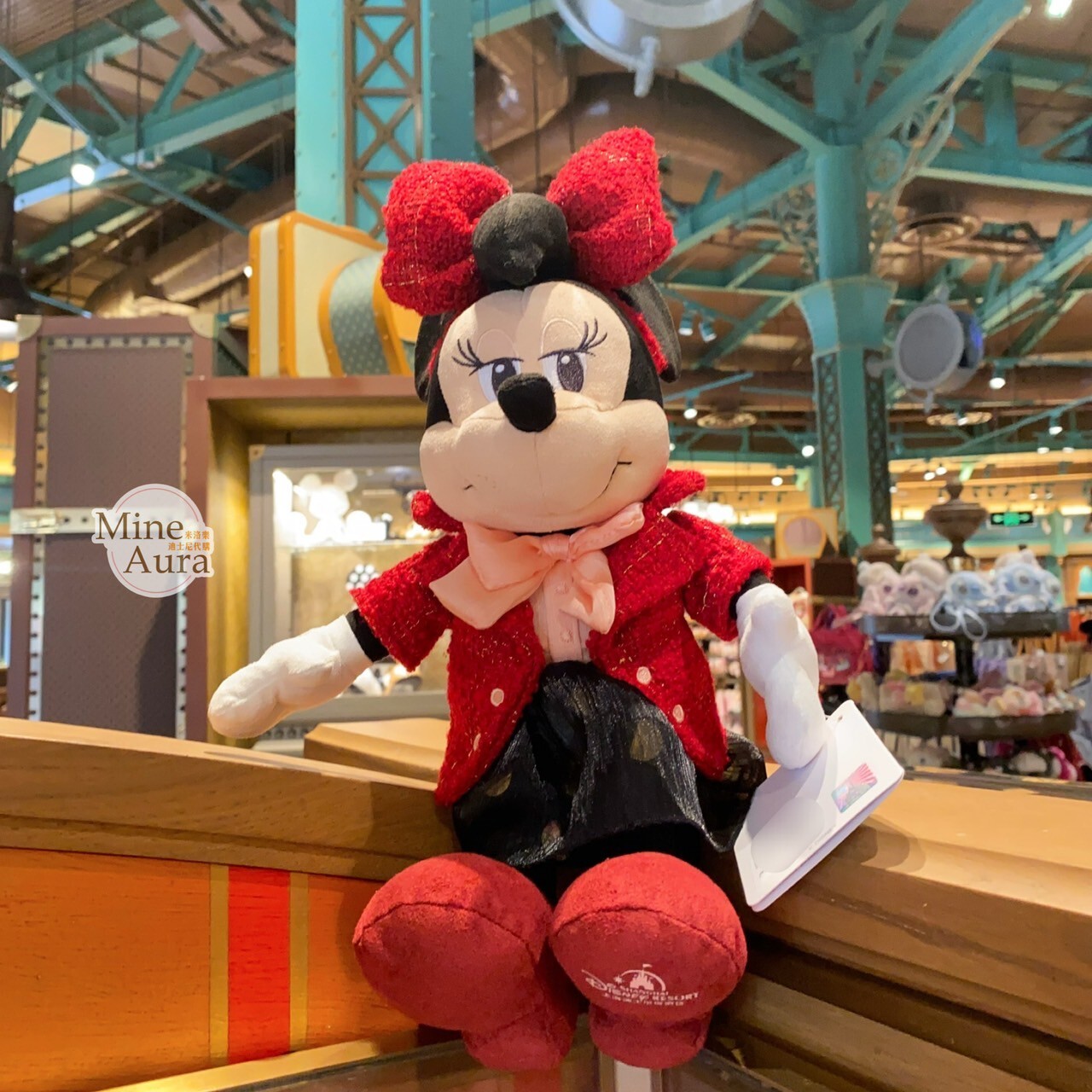 米奇和朋友們 摩登上海系列 米妮 Minnie 娃娃 玩偶 -上海迪士尼樂園