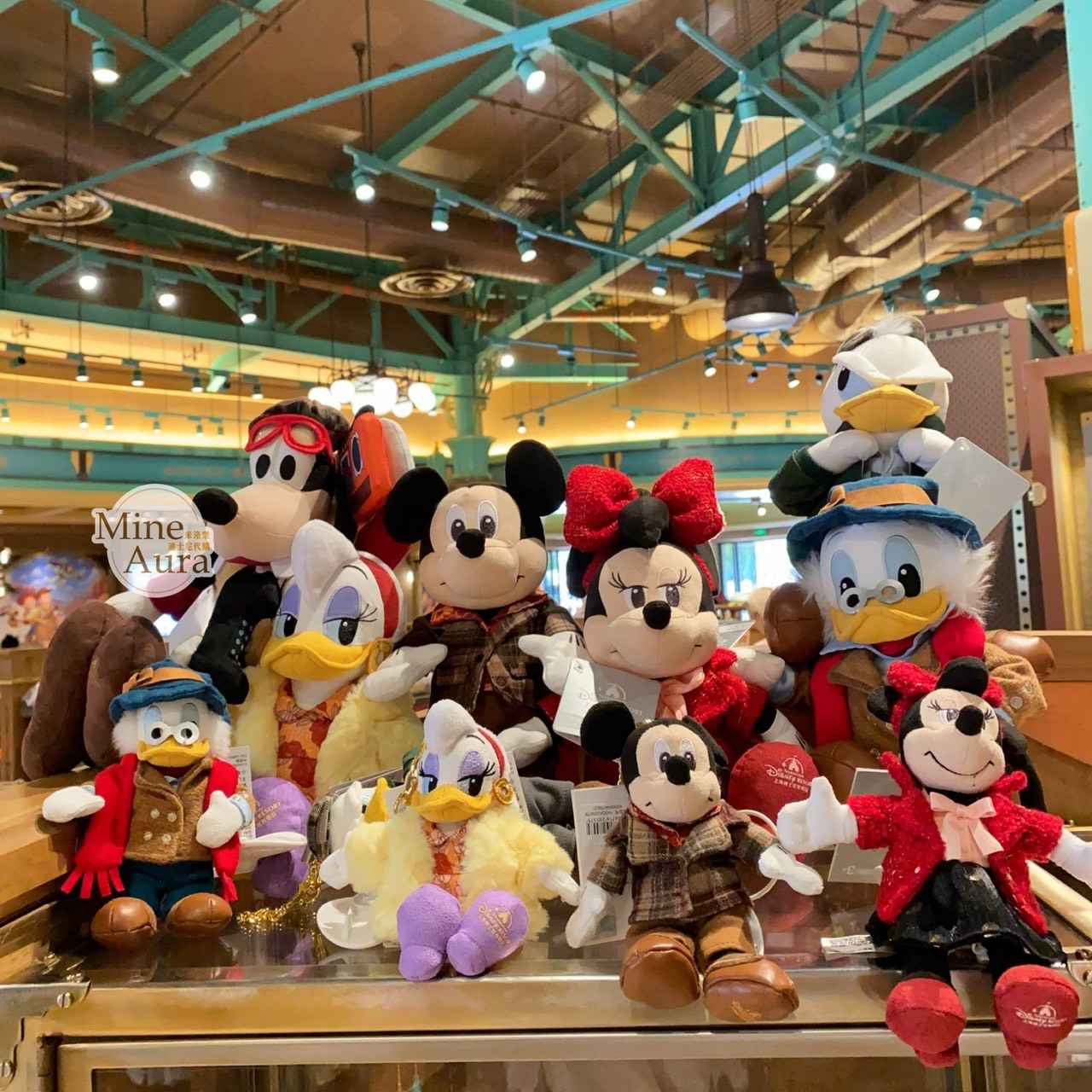 米奇和朋友們 摩登上海系列 米奇 Mickey 娃娃 玩偶 -上海迪士尼樂園