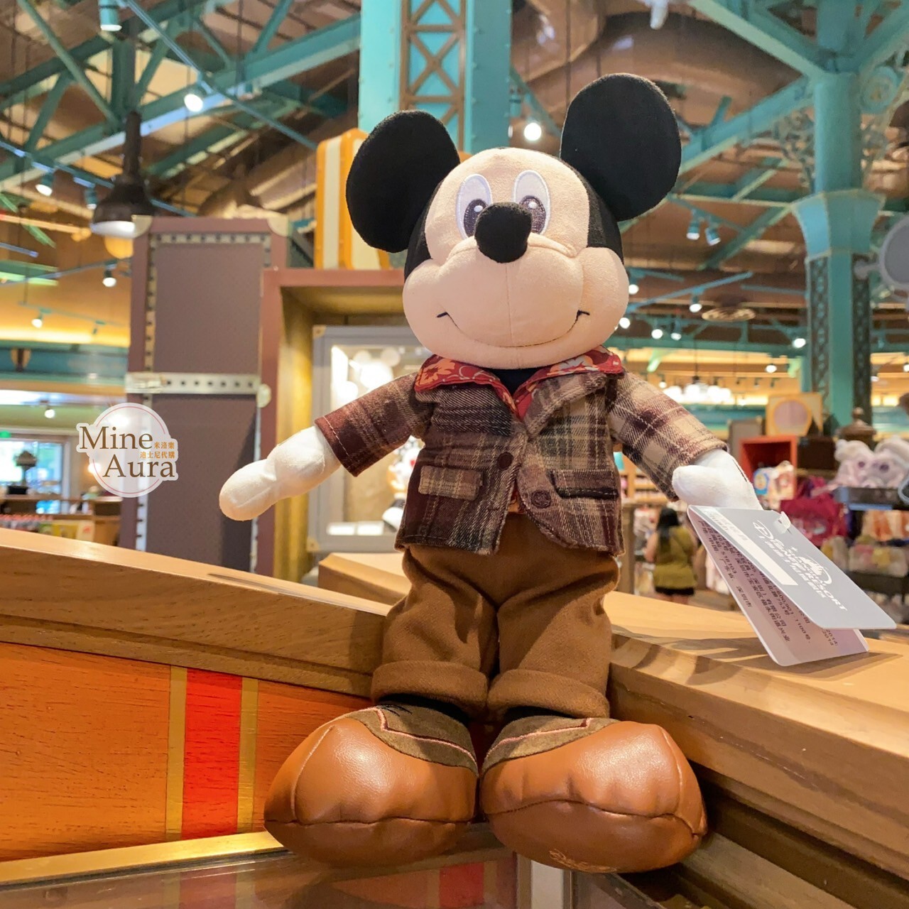 米奇和朋友們 摩登上海系列 米奇 Mickey 娃娃 玩偶 -上海迪士尼樂園