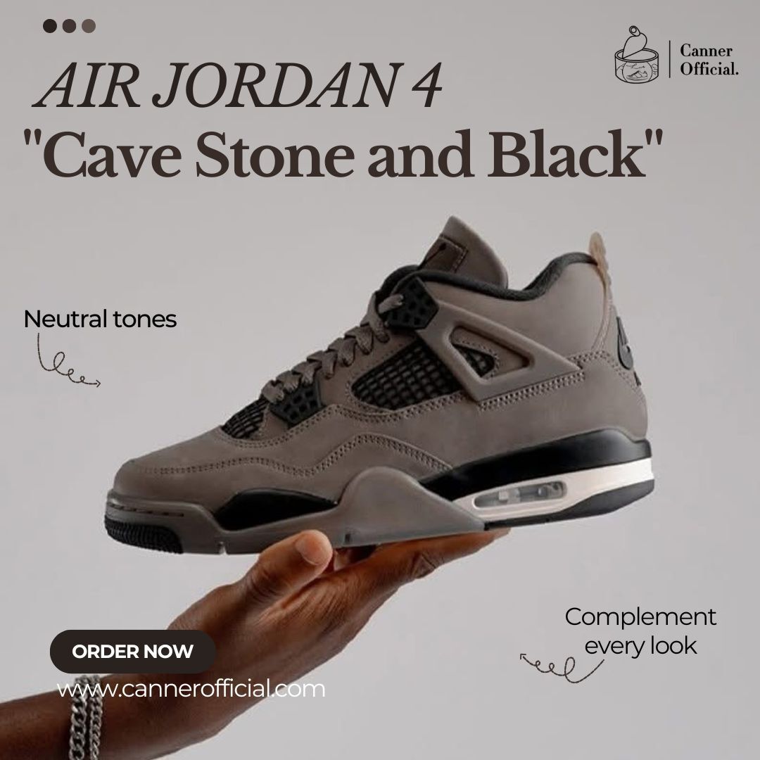 Air Jordan 4 Retro “Cave Stone” 黑棕 AJ4 黑摩卡 TS平替款 FV5029-200