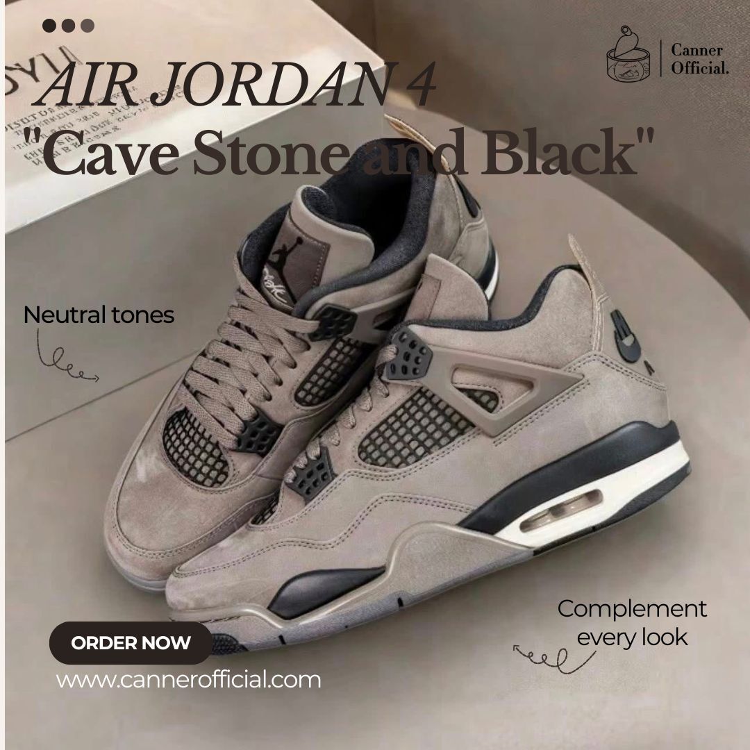 Air Jordan 4 Retro “Cave Stone” 黑棕 AJ4 黑摩卡 TS平替款 FV5029-200