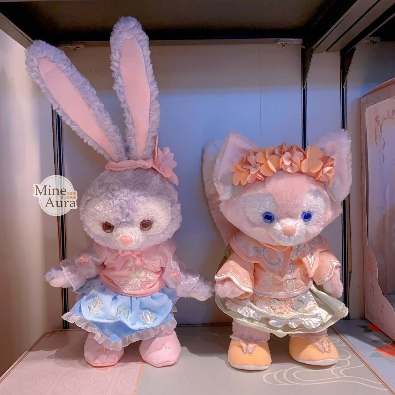 達菲和朋友們 花間綺夢系列 史黛拉露 星黛露 StellaLou 帶骨架設計 娃娃 玩偶 -上海迪士尼樂園