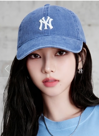 【Luxury】MLB x KARINA 同款｜NY LA 字母造型帽 紐約洋基基本款可水洗棒球帽 新款推薦 棒球帽 老帽 顯瘦遮小臉 造型搭配可水洗棒球帽 經典百搭 素面老帽 多色可選
