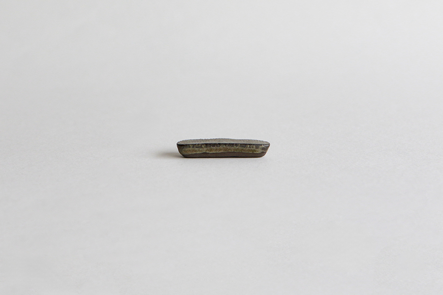 青人窯- 筷架 / 枝豆 刻纹 / 灰