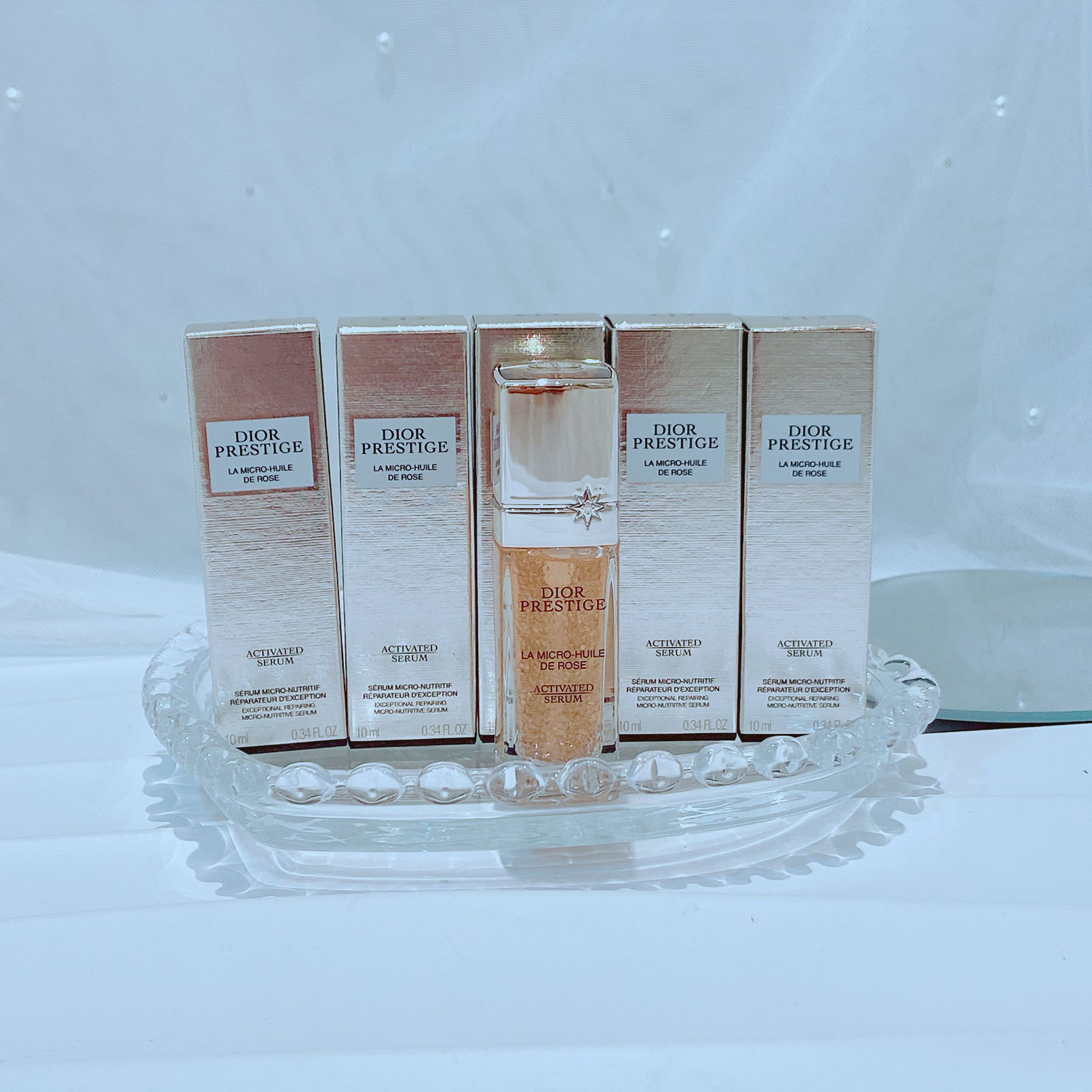 DIOR PRESTIGE 玫瑰花蜜活養再生精華油 10ml