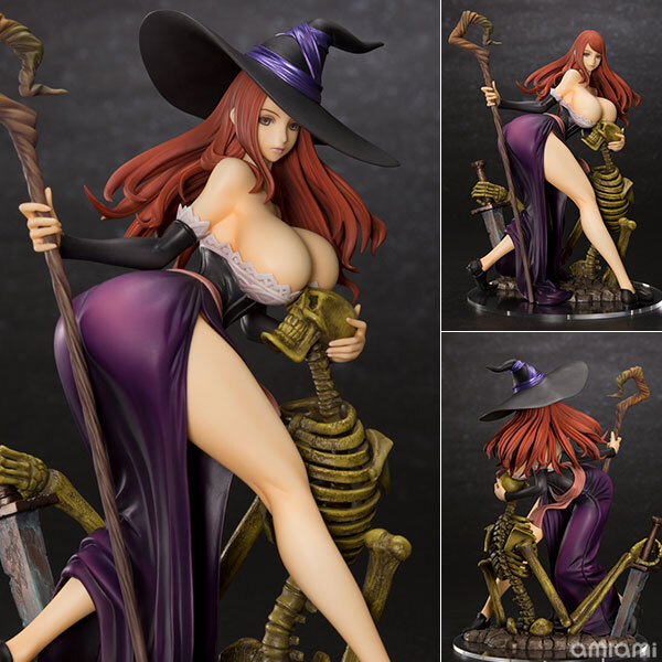 預訂2月 OrchidSeed  魔龍寶冠  魔女 Dragon's Crown Sorceress 1/7 Complete Figure  Pre-order