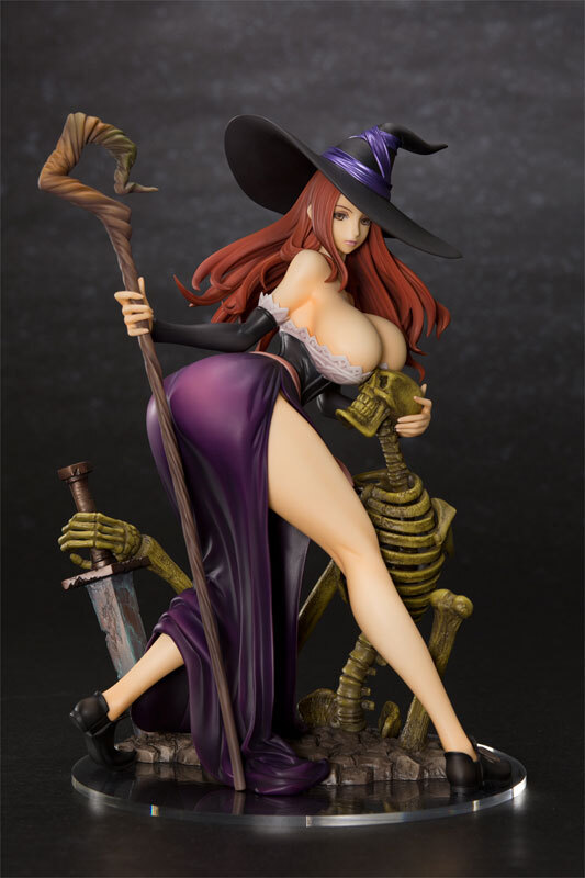 預訂2月 OrchidSeed  魔龍寶冠  魔女 Dragon's Crown Sorceress 1/7 Complete Figure  Pre-order