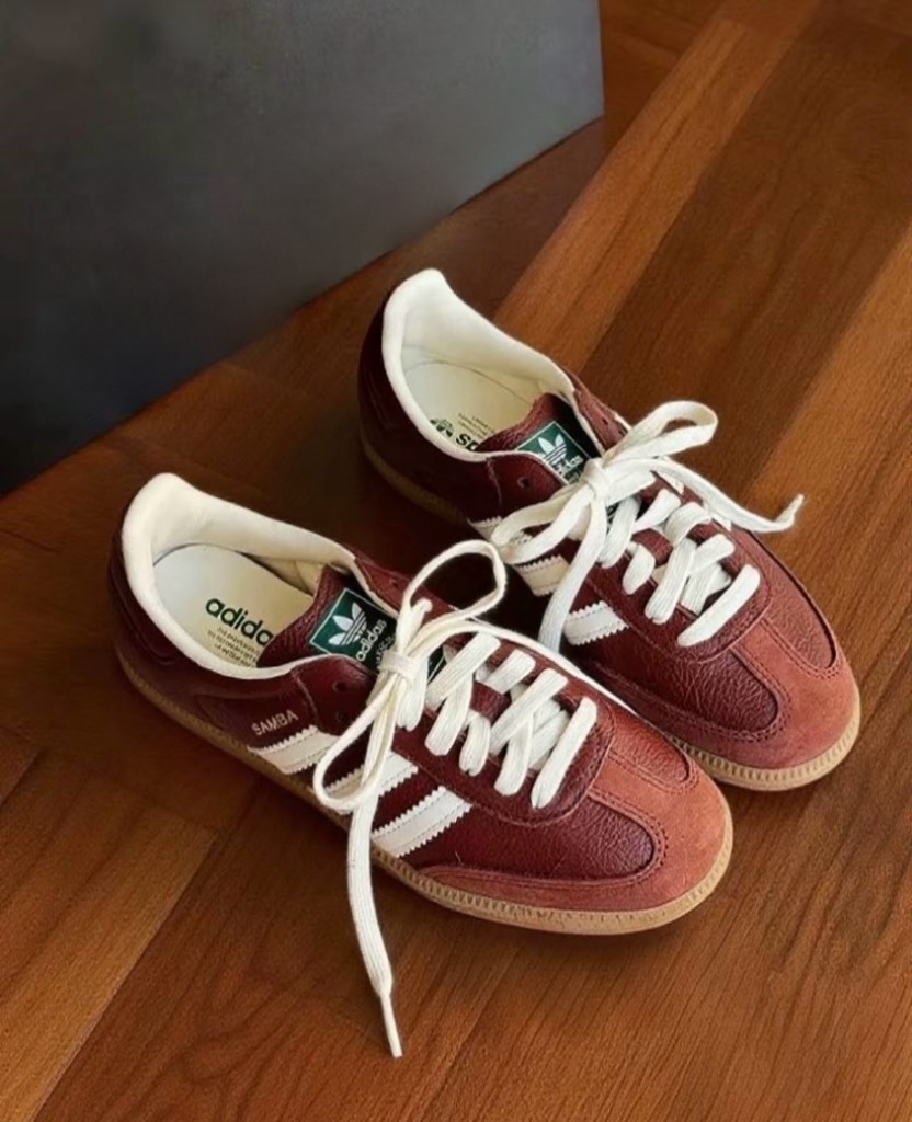 Adidas Originals SAMBA OG 焦糖紅棕 德訓鞋 JR0892