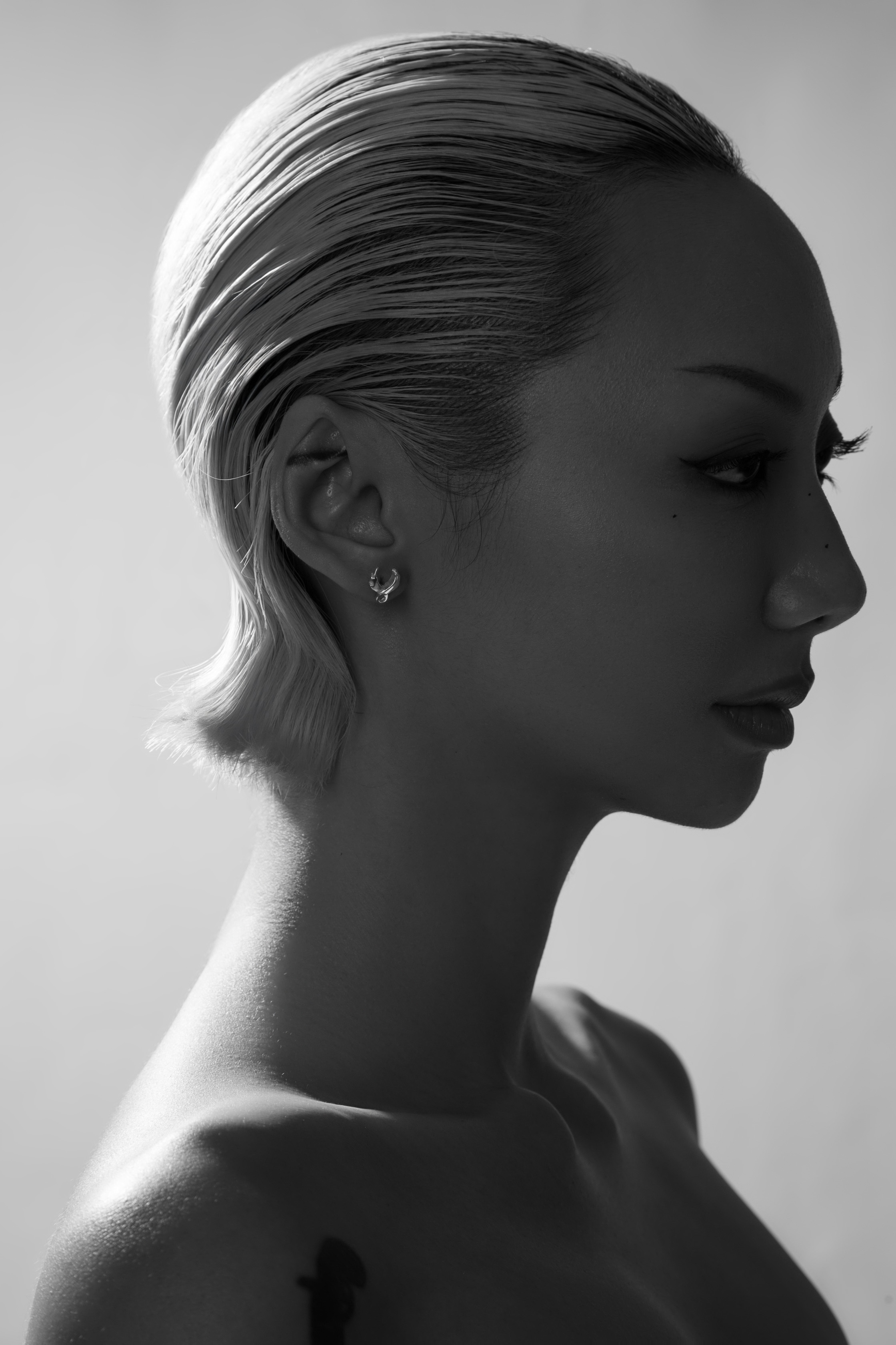 REMIX "WING LOGO Earring" (Silver)