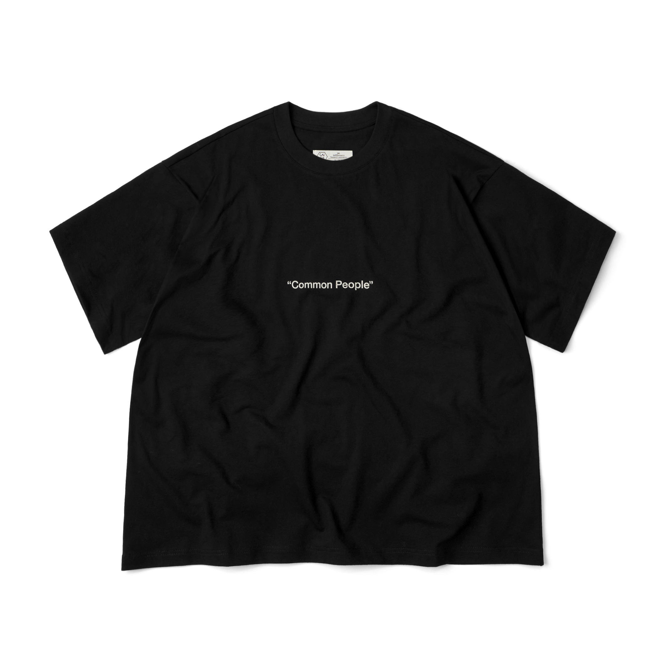 Wall of Sound - 4:44/“LINES” Common People Tee - Black