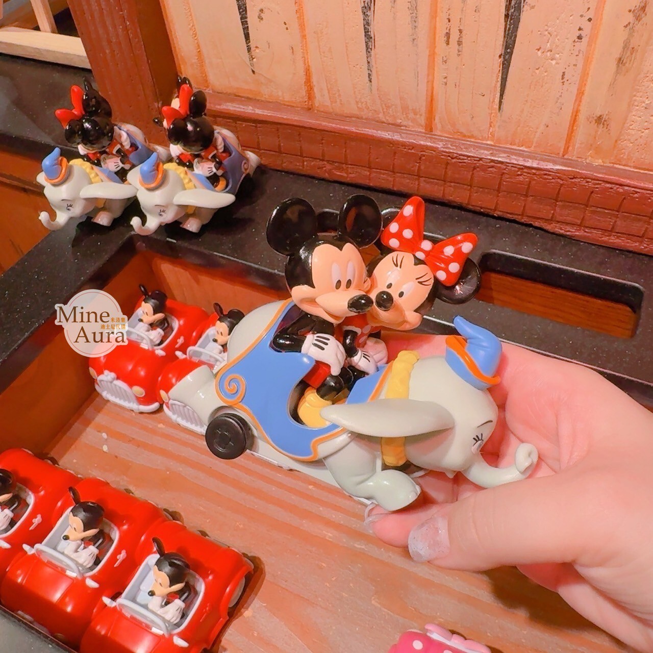 米奇 Mickey 米妮 Minnie 小飛象 Dumbo 造型 玩具車 迴力車 -香港迪士尼樂園