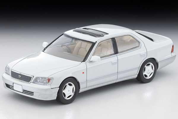 【預訂/2月】Tomytec LV-N356a Toyota Celsior C-Spec F Package 1997 Pearl White/Silver