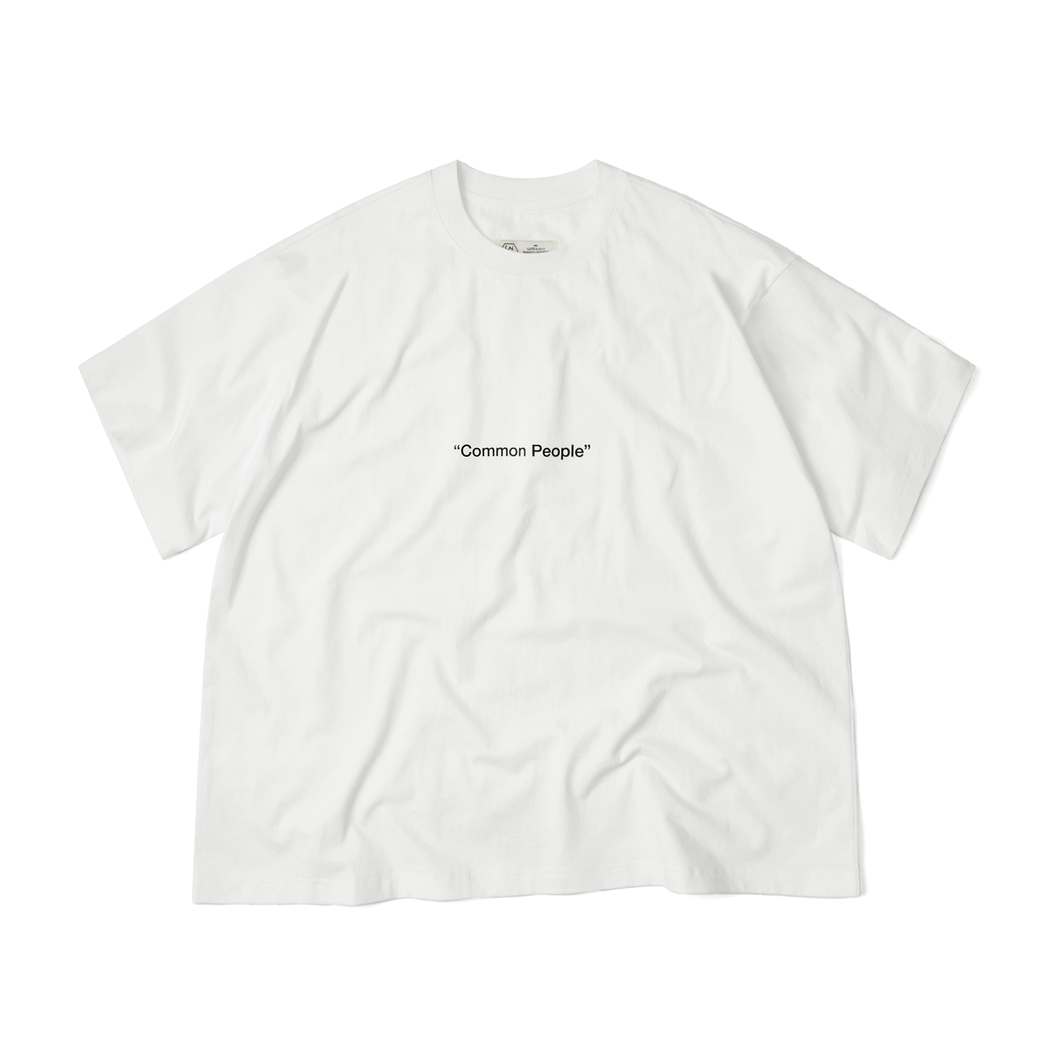 Wall of Sound - 4:44/“LINES” Common People Tee - White