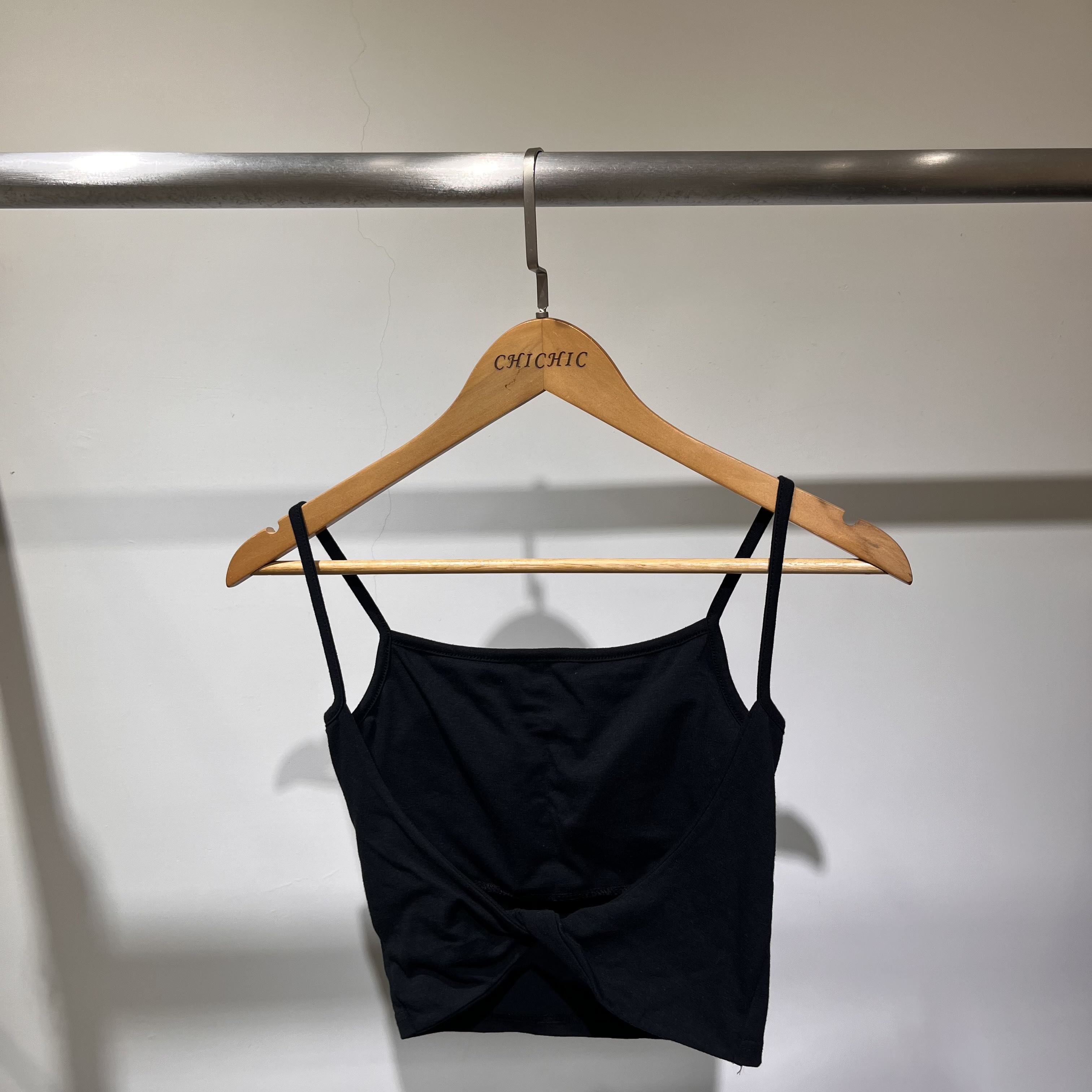 背後扭結美背小可愛(黑/白)