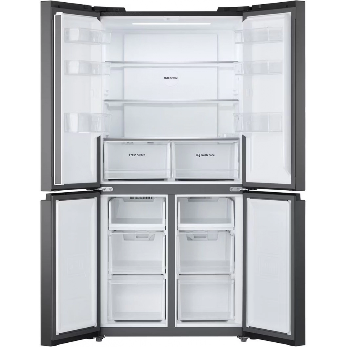 樂金 LG    F434GBMB1B‧智能變頻纖薄對門式雪櫃‧425公升‧香港行貨,原廠3年全機,10年壓縮機保養‧