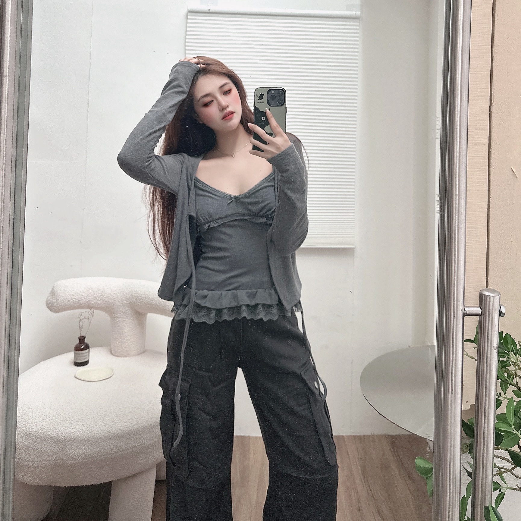 甜慾蕾絲背心罩衫SET/三色