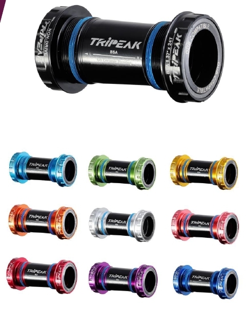 彩色版 Tripeak BSA 68mm 3-in-1 (Road) 3合1BB 三合一陶瓷BB 日牙 BSA 68mm TO Shimano 24mm 29mm 30mm 3 in 1 陶瓷BB