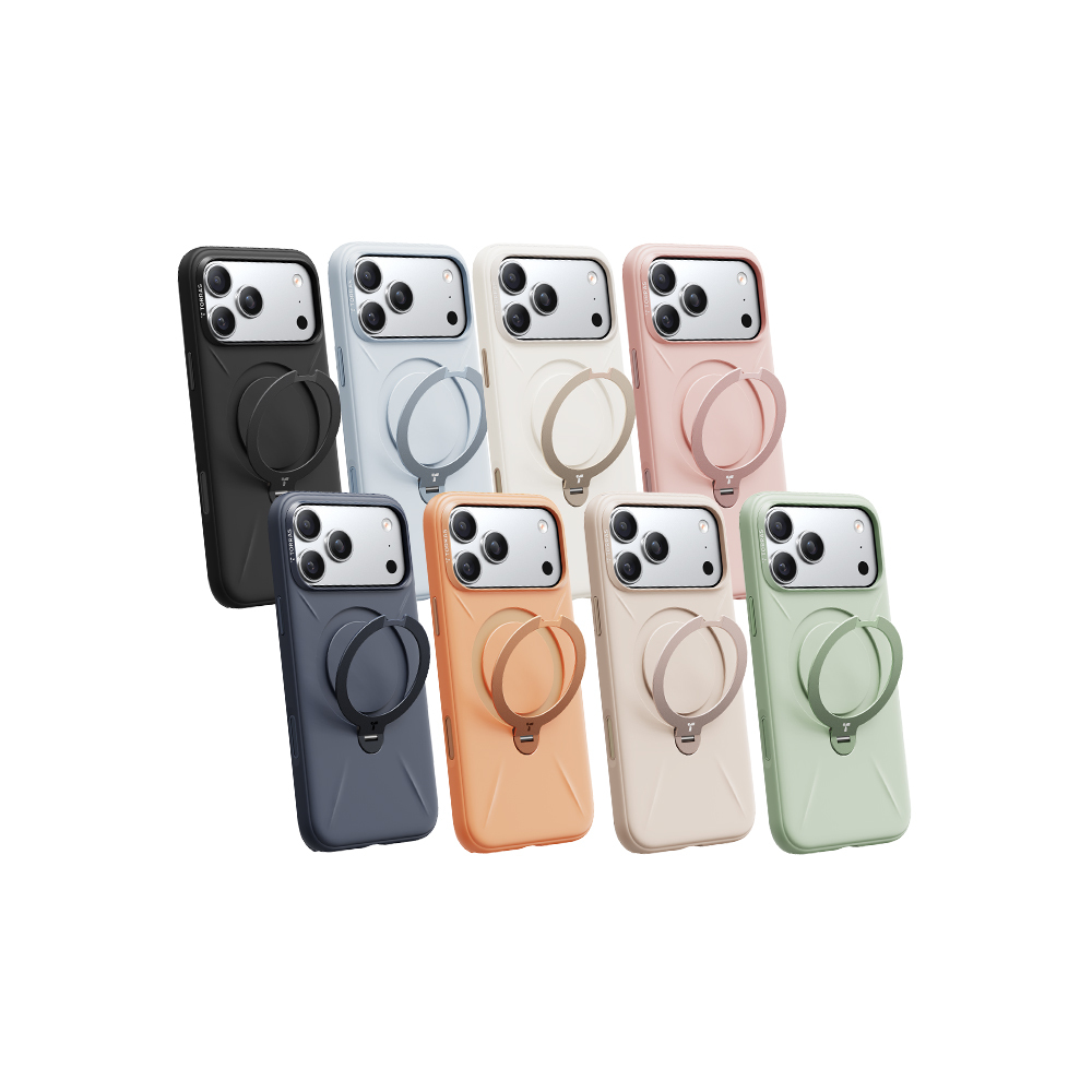 TORRAS Ostand Spin Silicone Magnetic iPhone 17系列
