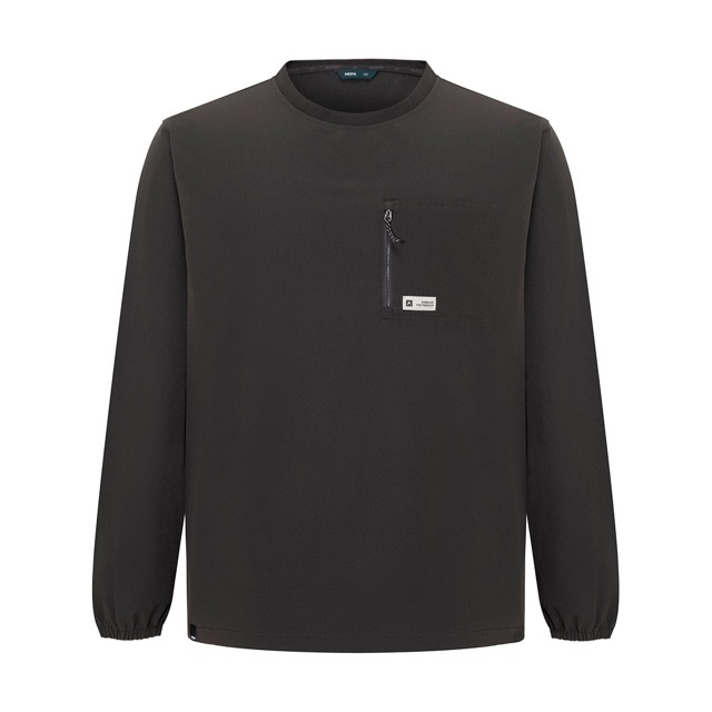 韓國 NEPA 圓領拉鏈口袋休閒長袖衛衣 （K9 CO139）