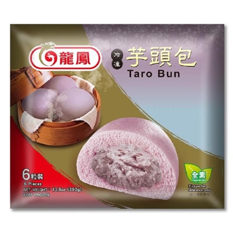台灣龍鳳 冷凍芋頭包  65g x 6件