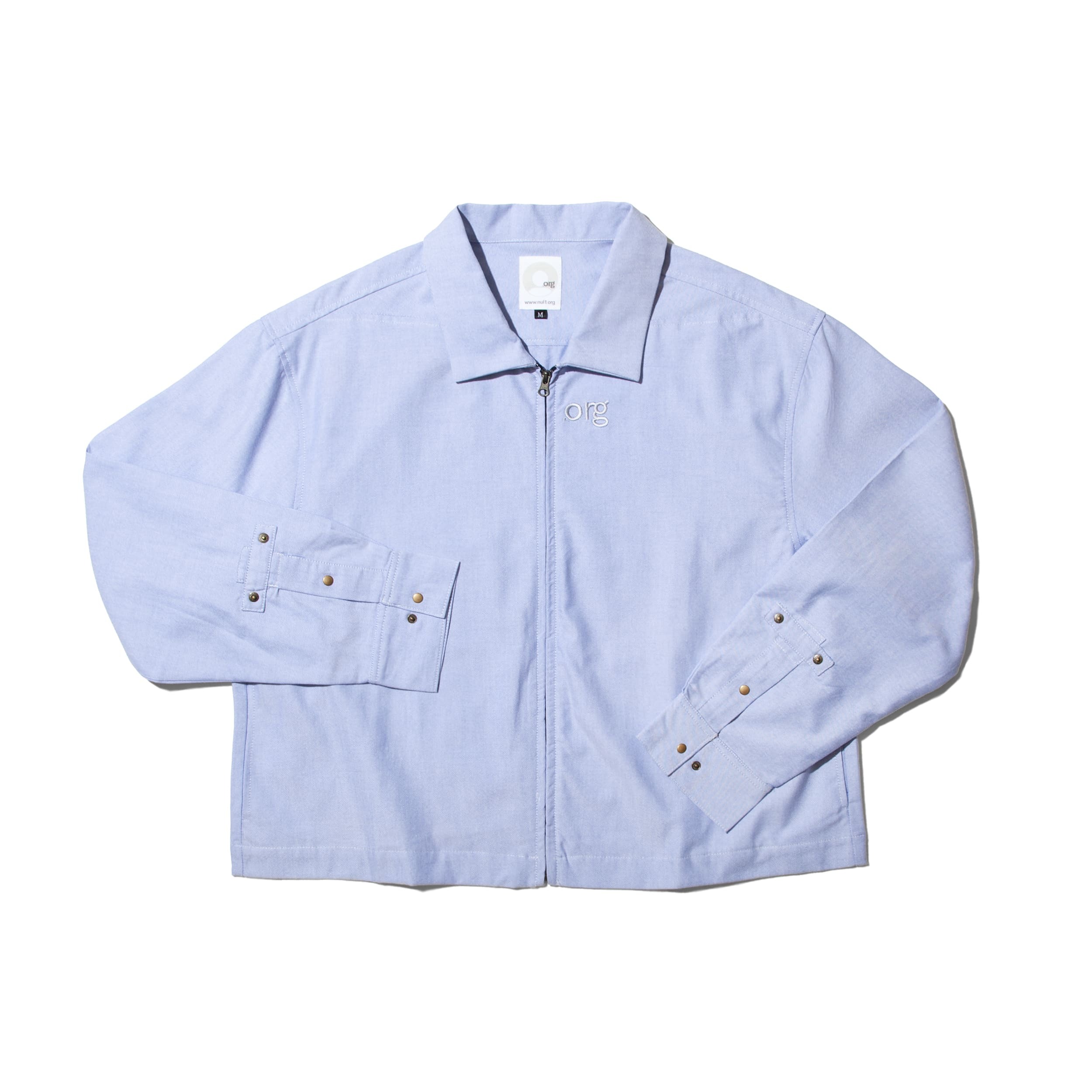 nul1.org ｜(nu-S12) - DEI Zip Shirt (Blue)
