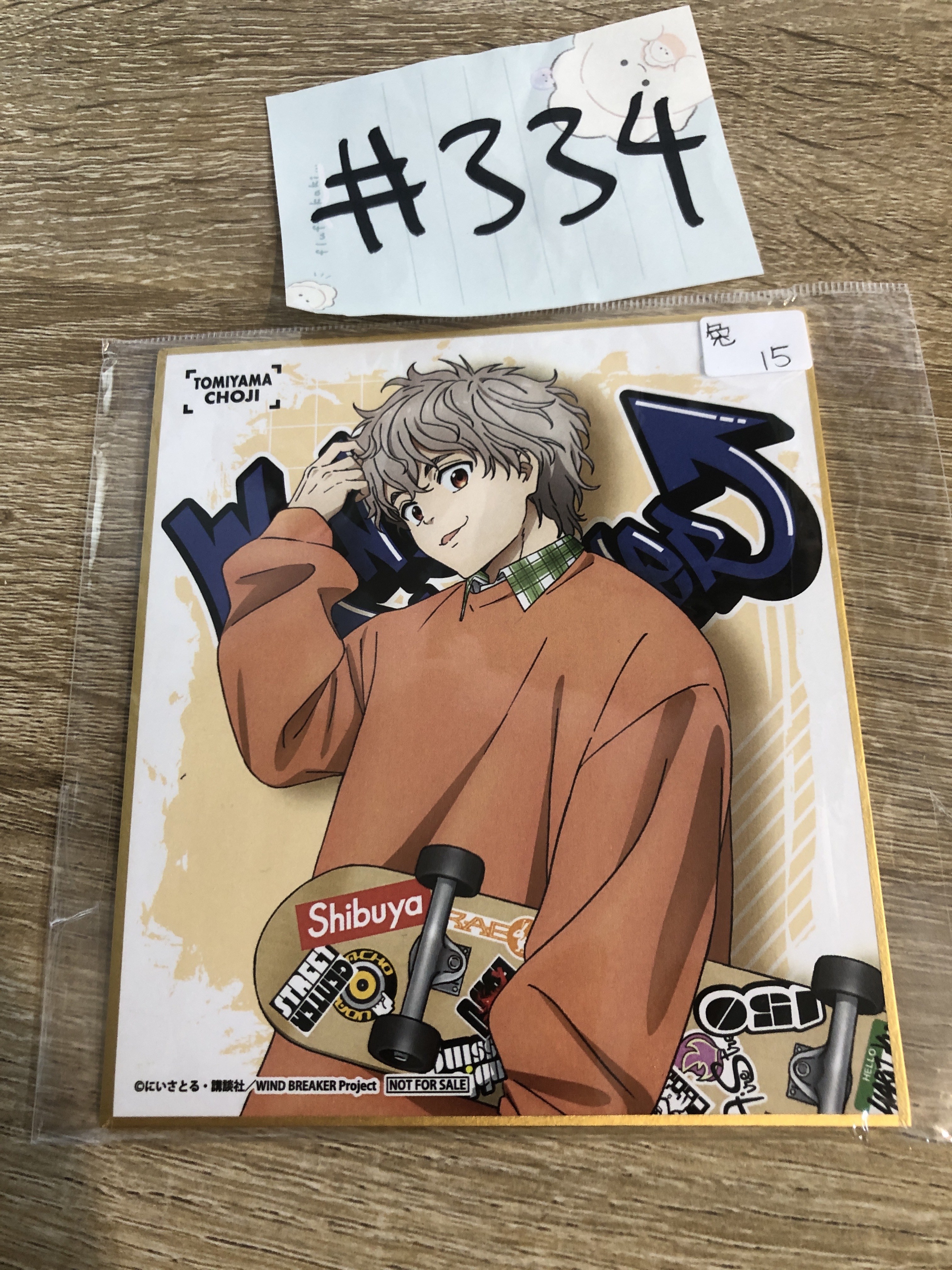 WIND BREAKER  兔耳山 色紙#334