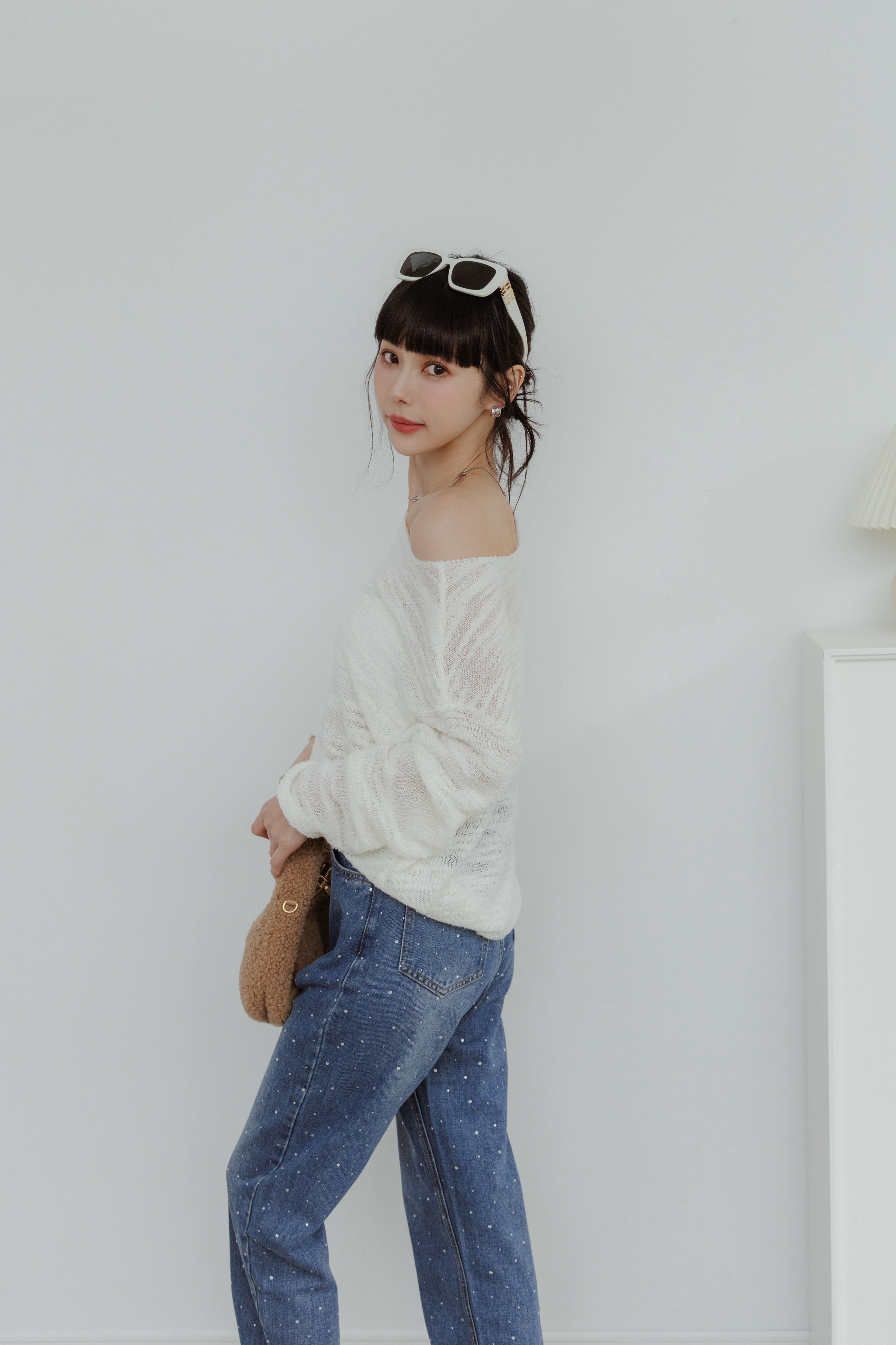 （現貨）鬆弛落肩毛衣 L08