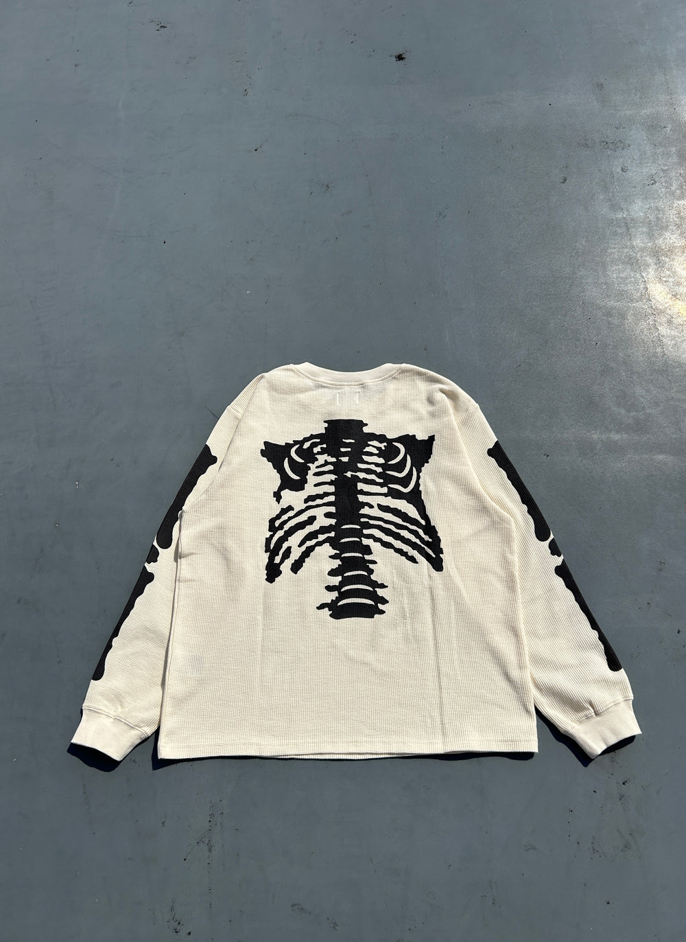 2025AW 9090 Bone Henry Neck Thermal L/S Tee 亨利領骨頭長T