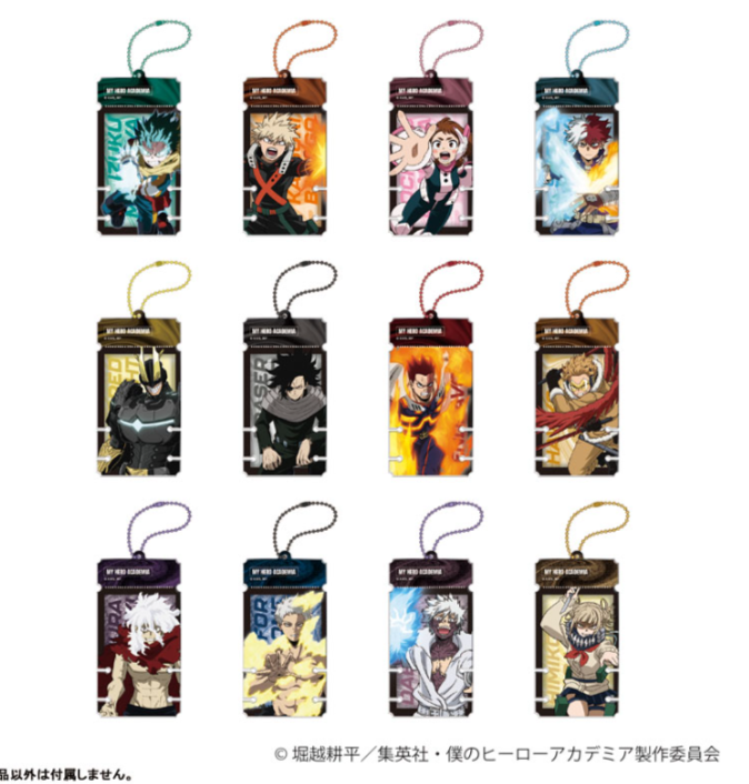 [代購][預訂] 我的英雄學院 門票風格 掛件