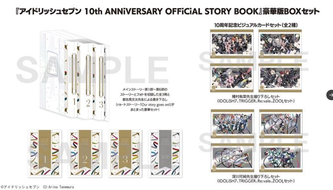 [代購][預訂] I7 10th ANNiVERSARY OFFiCiAL STORY BOOK