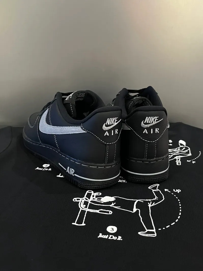 <帥爛...> Nike Air Force 1 AF1 外鋒線 全黑 黑武士 夜行黑魂 個性 HQ2037006