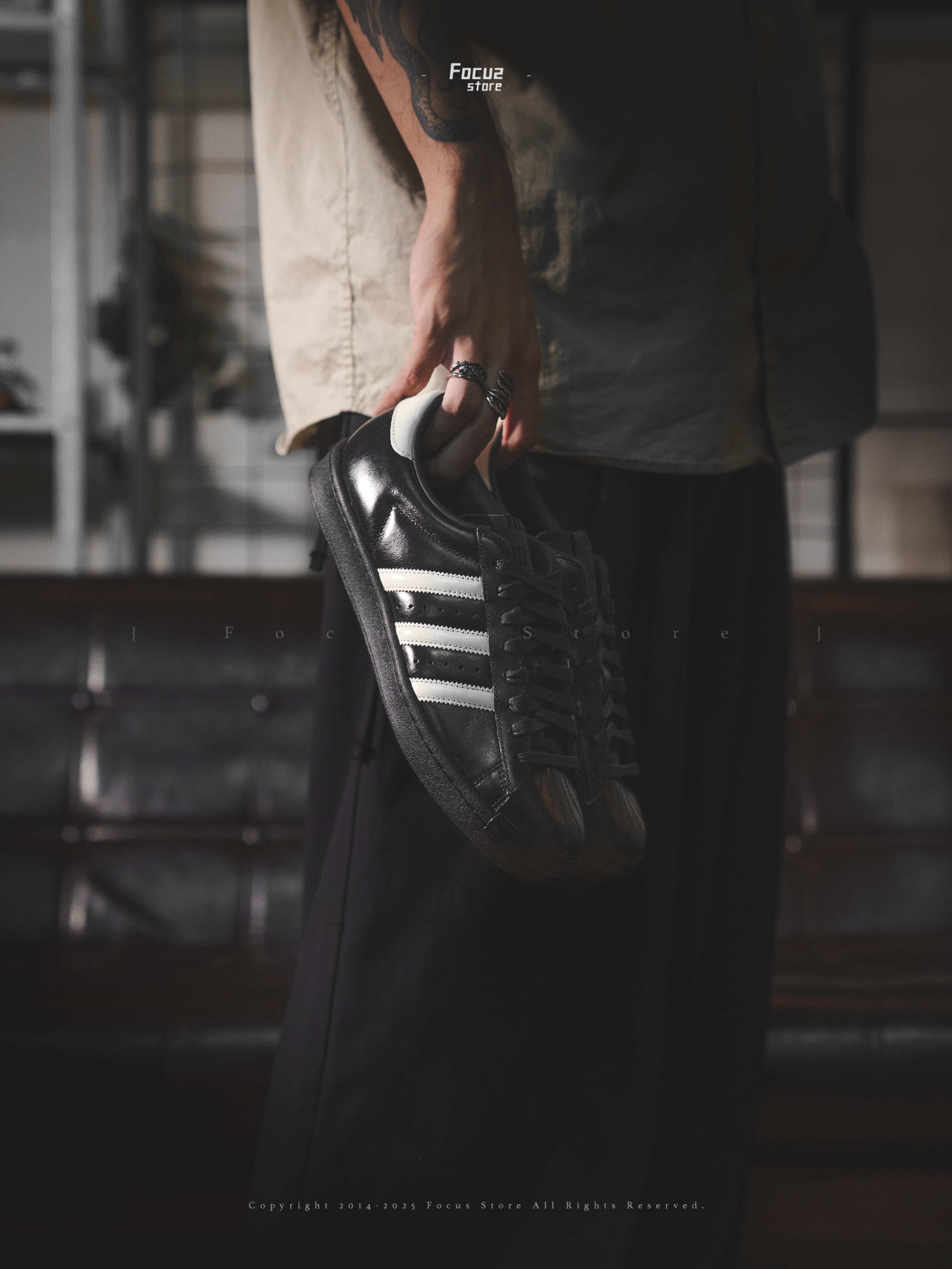 【Focus Store】預購 Kith x Ronnie Fieg x adidas Originals Superstar Vintage MiG "Black Tie 2.0" 黑色 德國製 IH4565