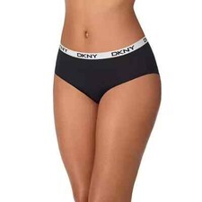 [S] DKNY BLKPRL 4PK LOGO BAND HIPSTER, 198110673563 [FINAL SALE] (SD1474)