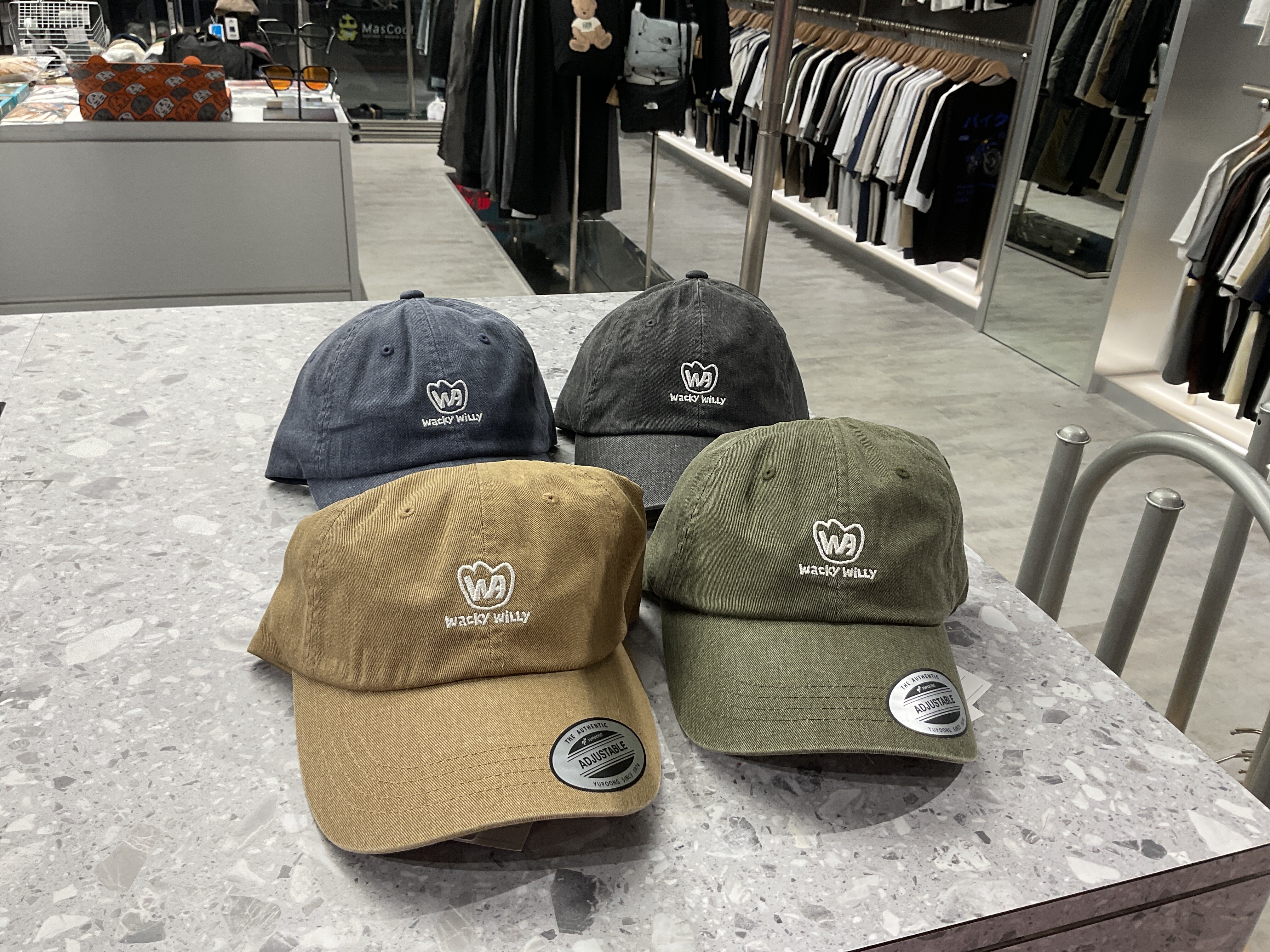 Wacky Willy WA刺繡老帽