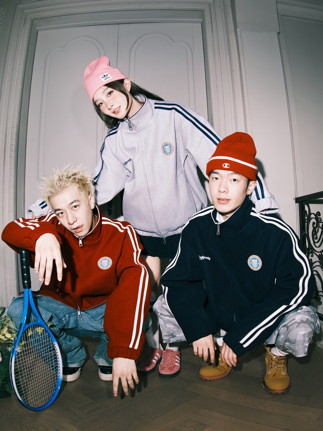 LEMANISM 三線 針織運動夾克