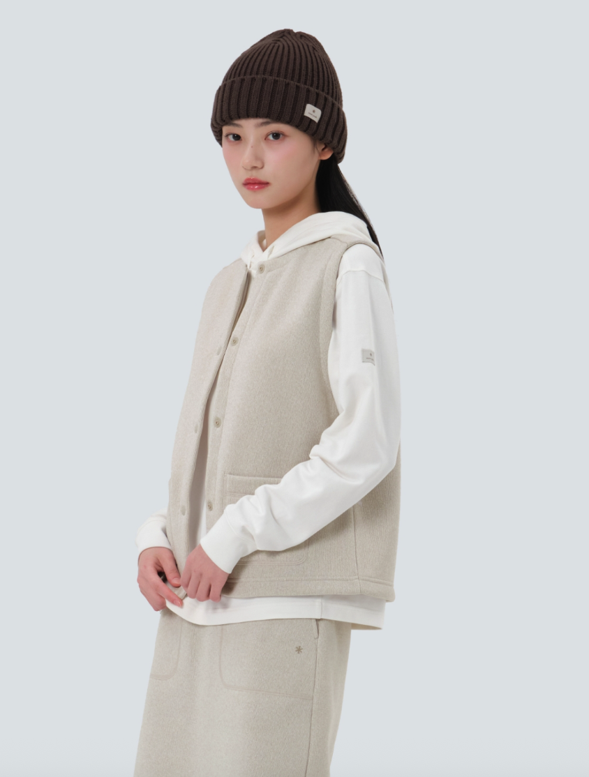 【現貨】snow peak Knit Women Vest 女款 針織毛呢 背心 S25WWFVE77